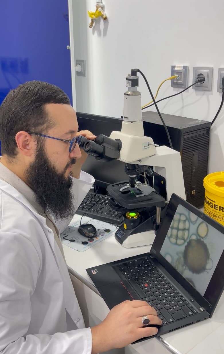 صورة المختبر